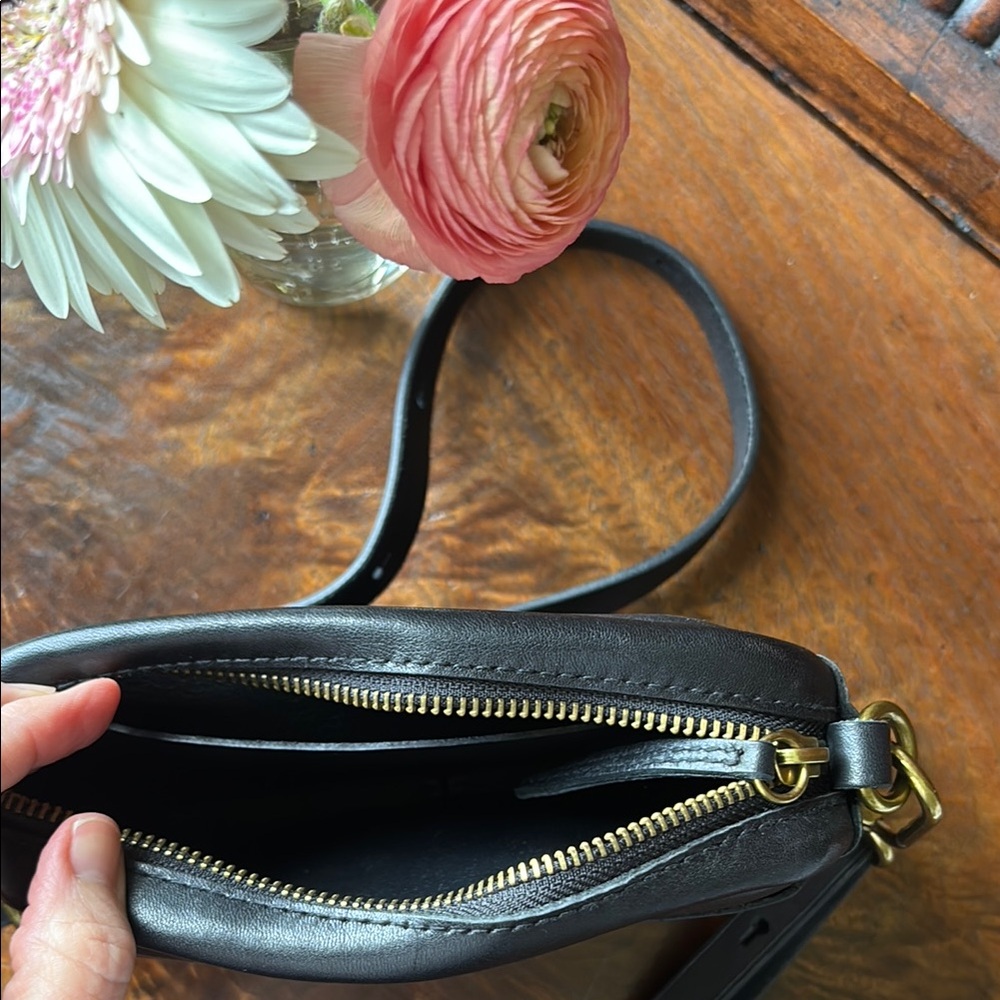 The Leather Carabiner Mini Crossbody Bag - Picture 11 of 11
